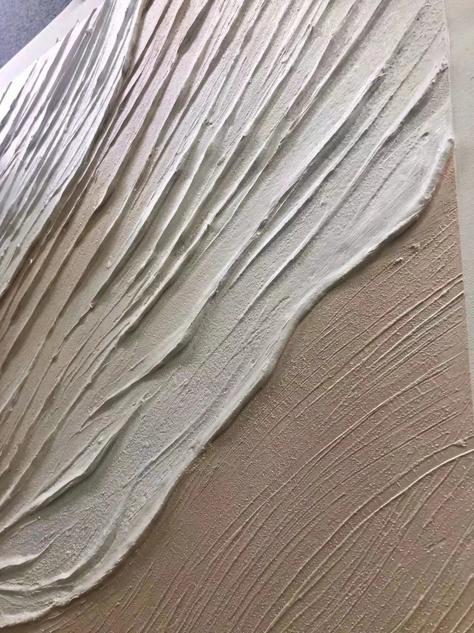 Textured Dune Sophistication | Beige White