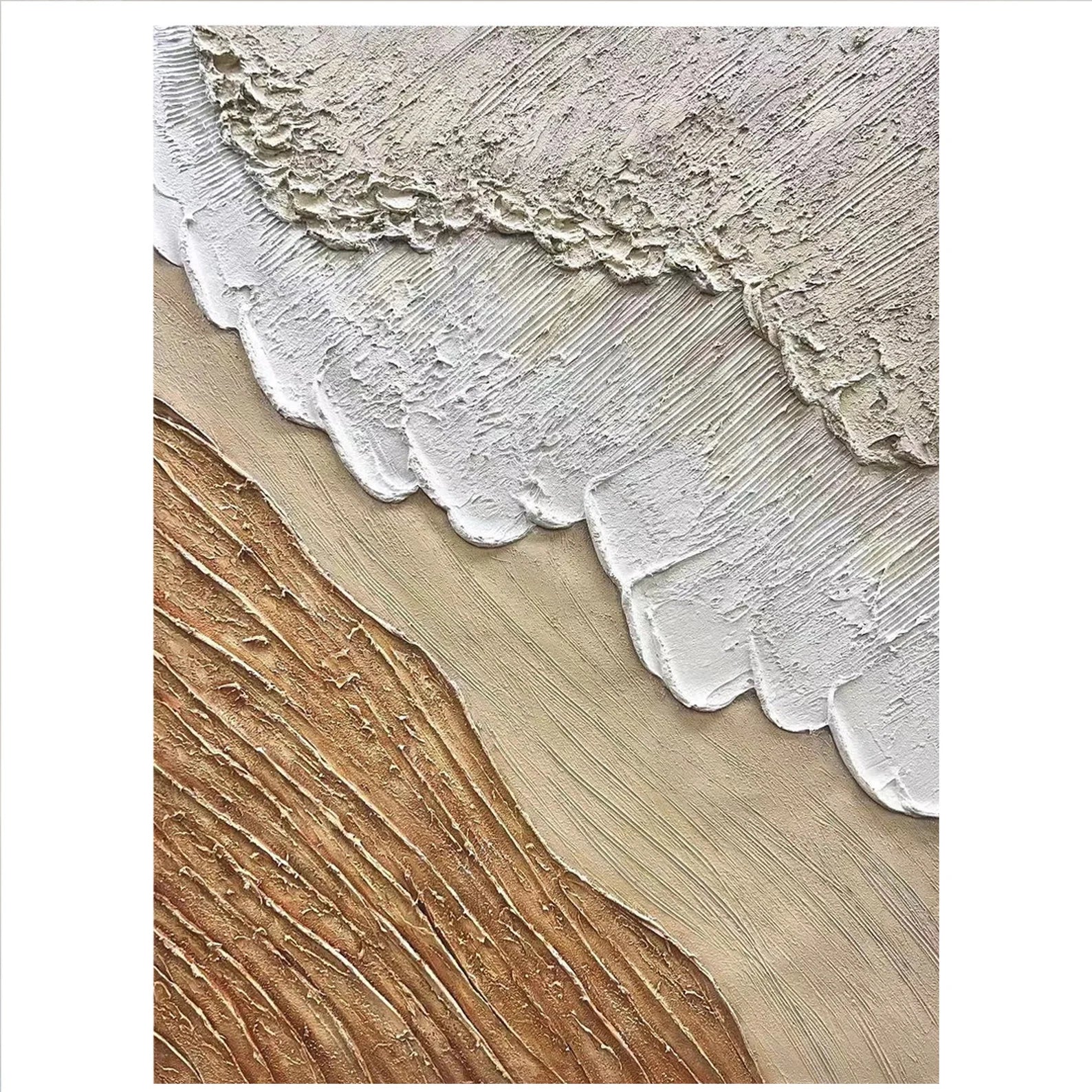 Textured Coastal Luxury | White Gold