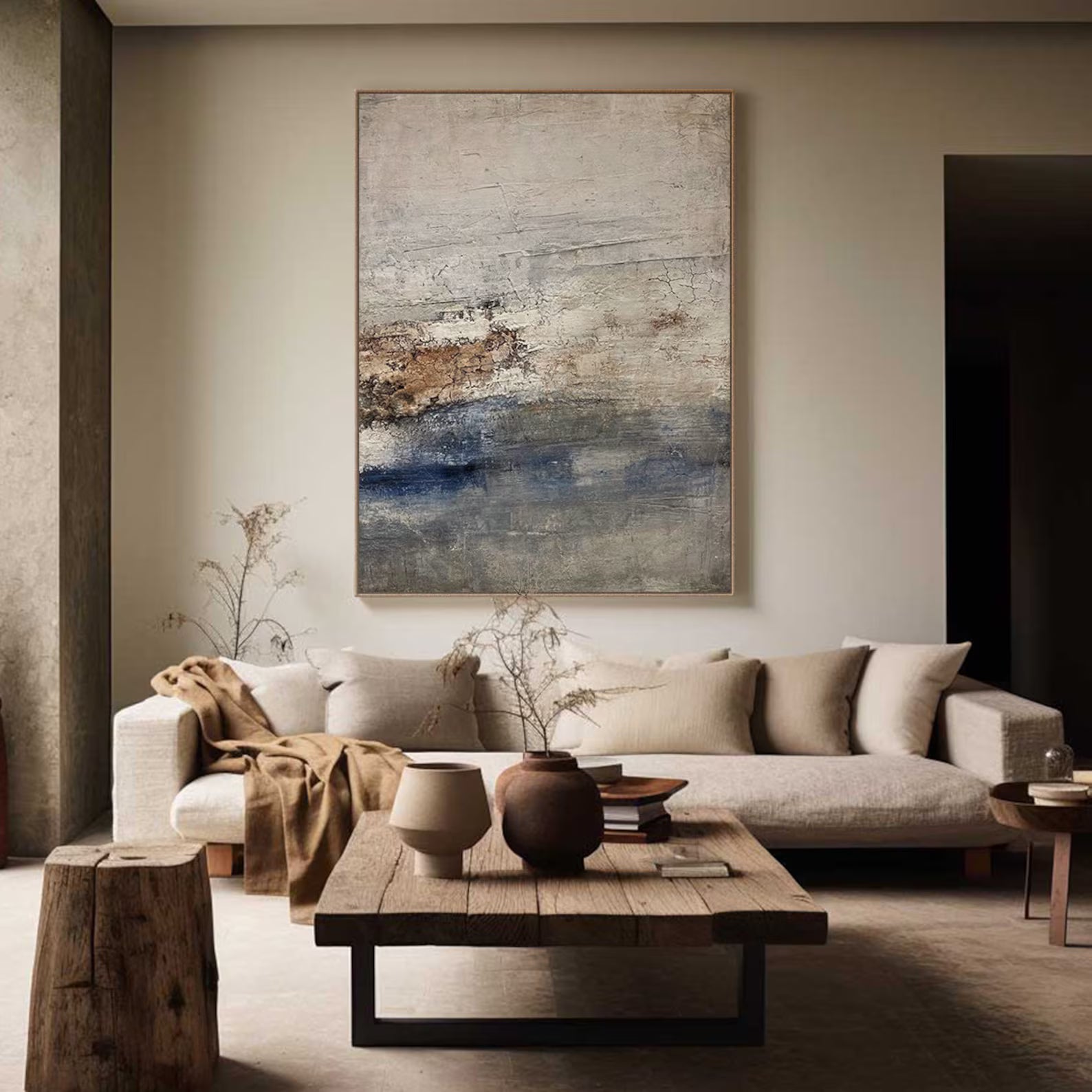 Textured Neutral Elegance | Beige Rhythm