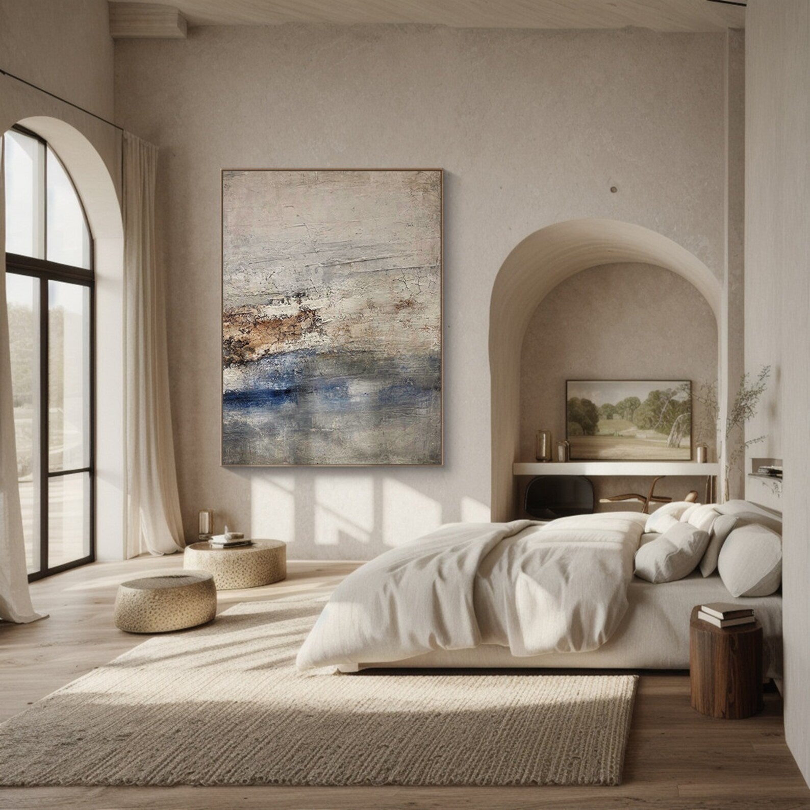 Textured Neutral Elegance | Beige Rhythm