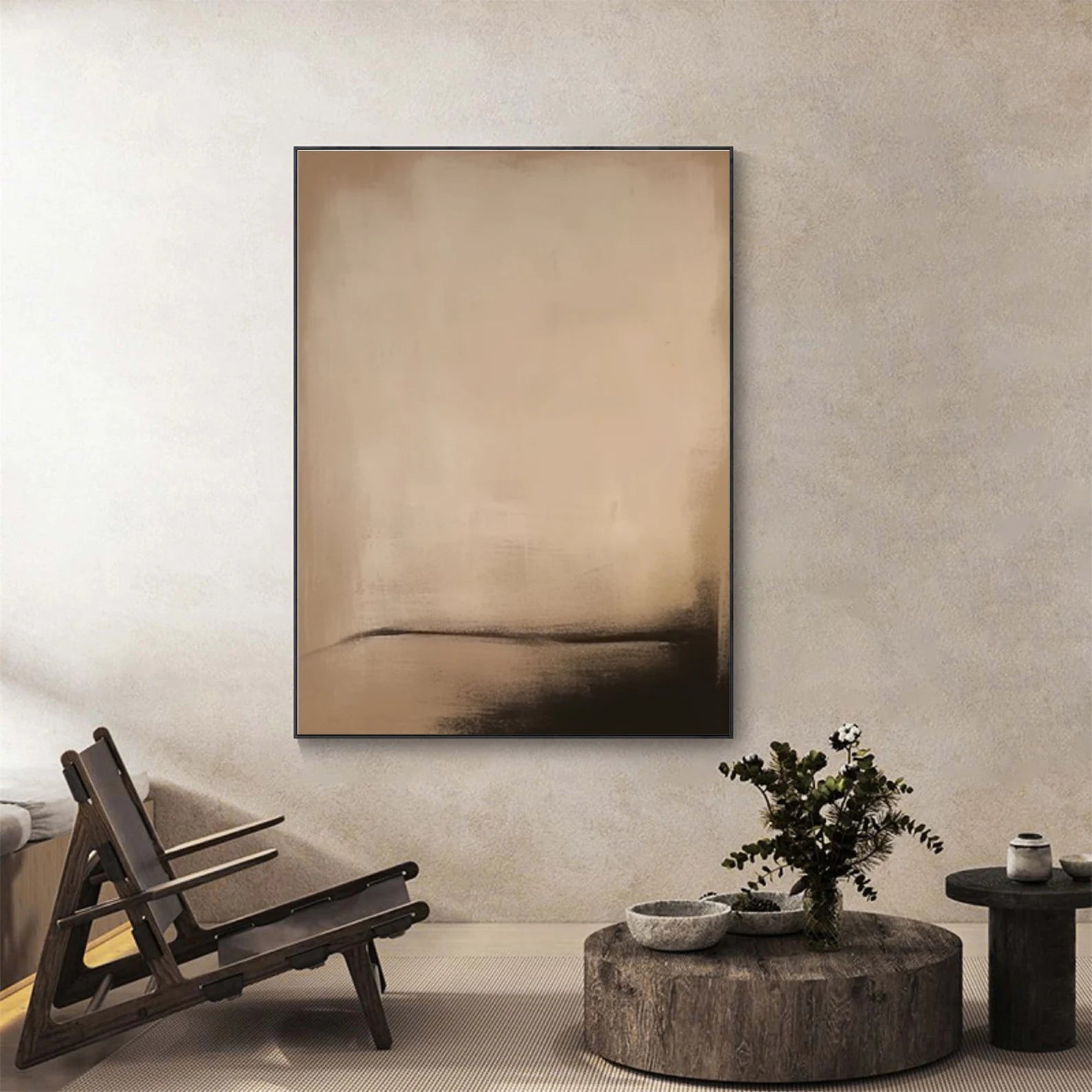 Textured Neutral Serenity | Earthy Tones