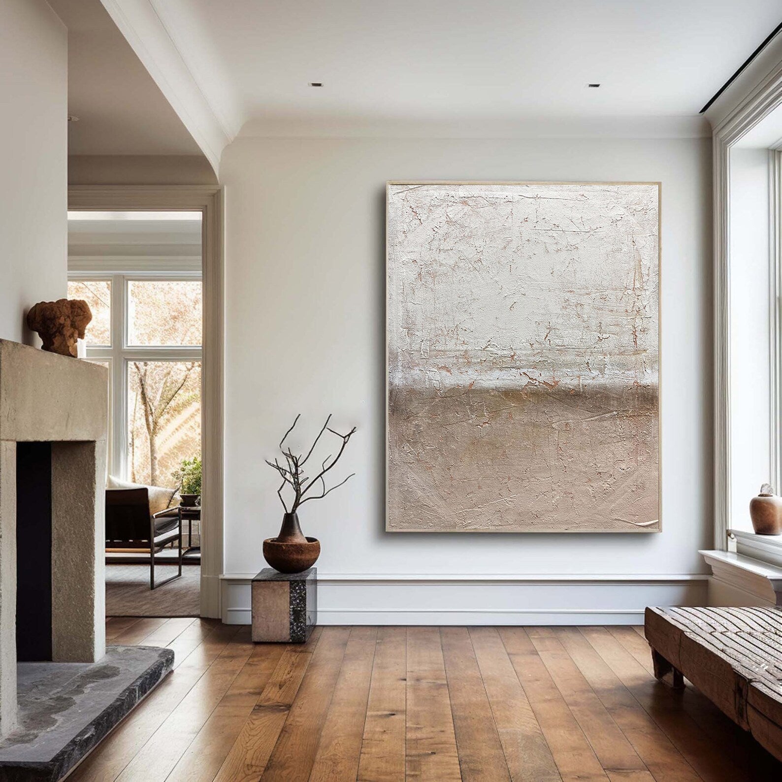 Textured Neutral Sophistication | Beige Depth