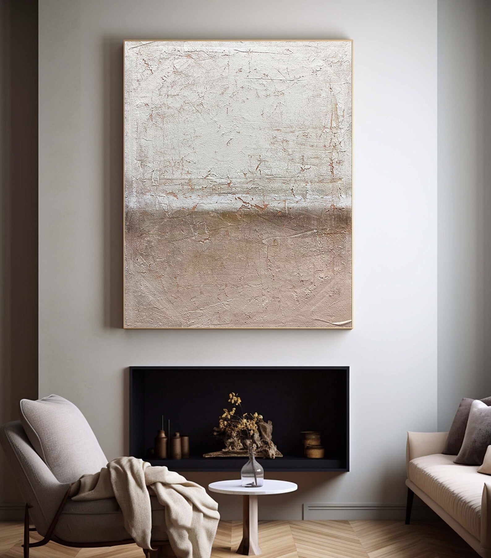 Textured Neutral Sophistication | Beige Depth