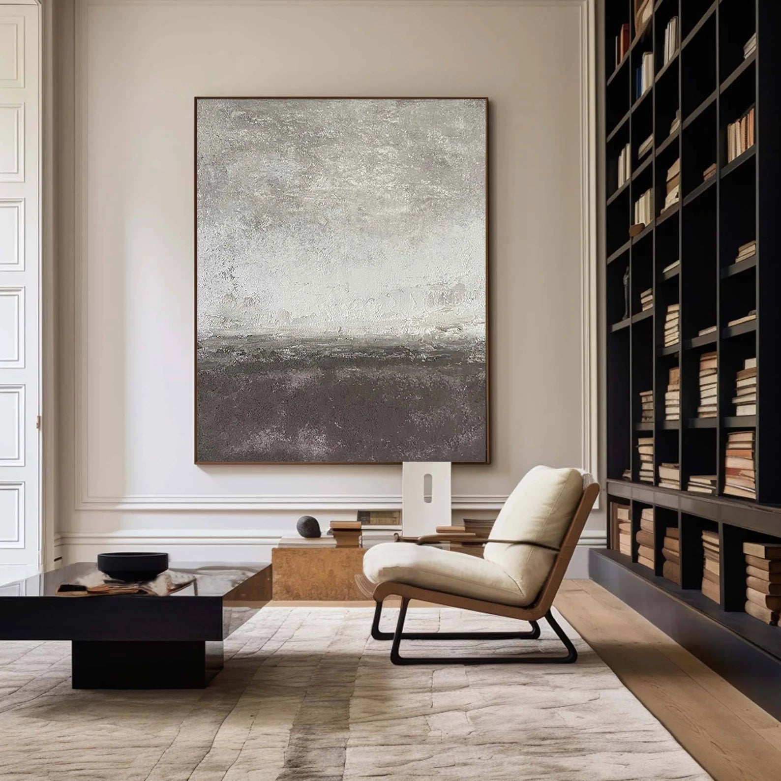 Textured Monochrome Elegance | Gray Depth