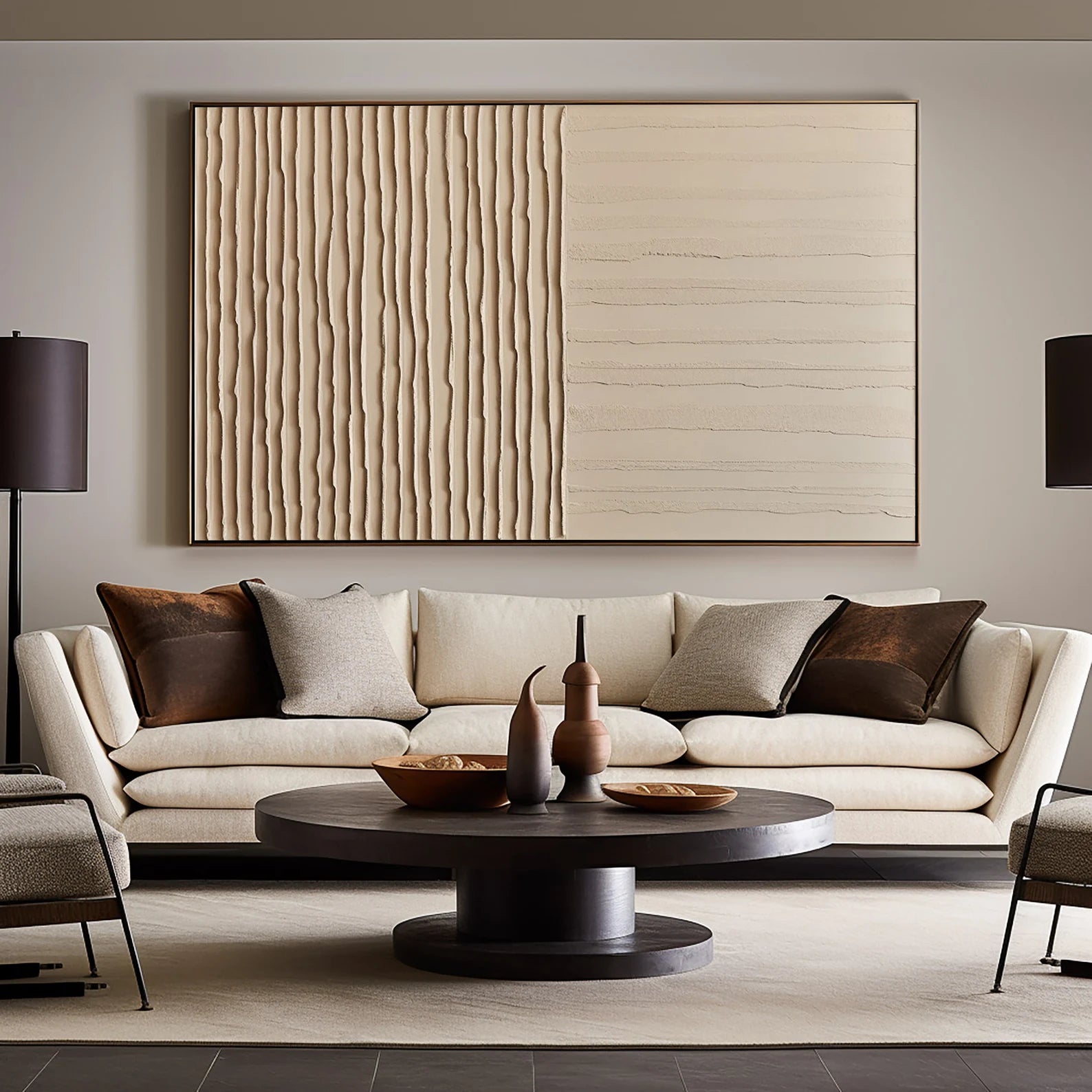 Textured Earthy Elegance | Beige Luxe