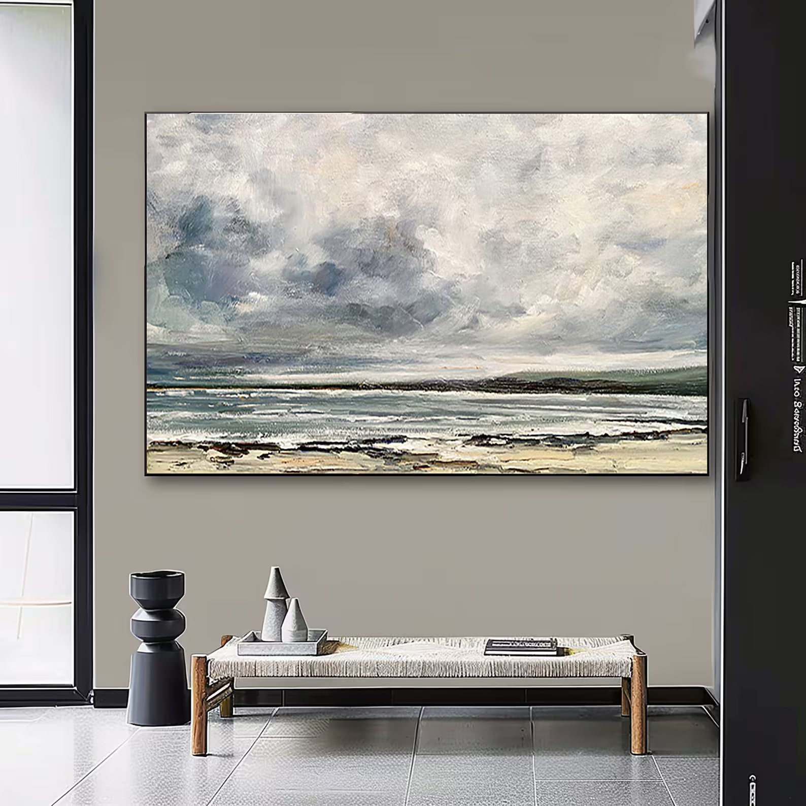 Textured Coastal Landscape | Serene Luxury