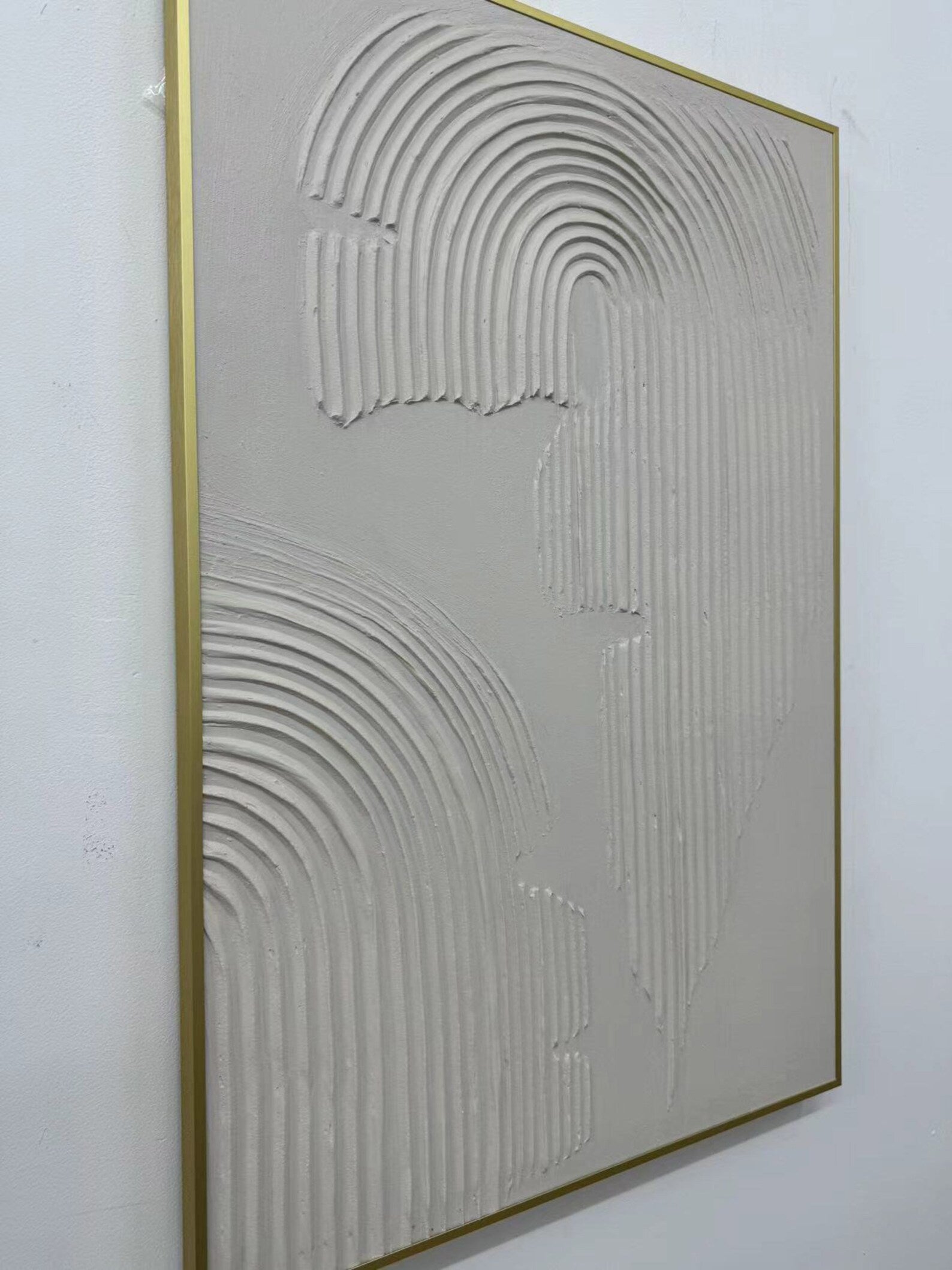 Textured Geometric Sophistication | Gray Depth