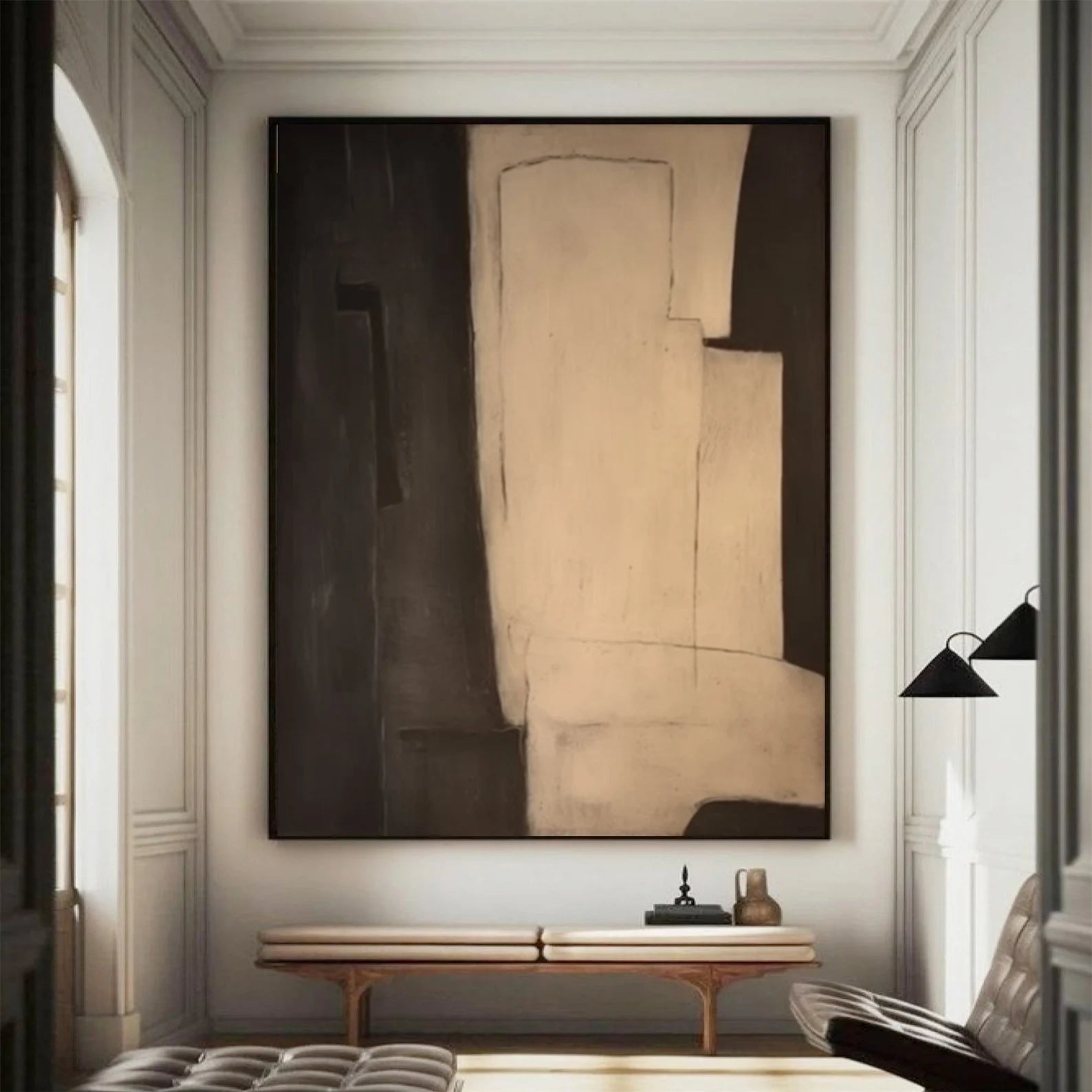 Textured Minimalist Opulence | Sable Geom