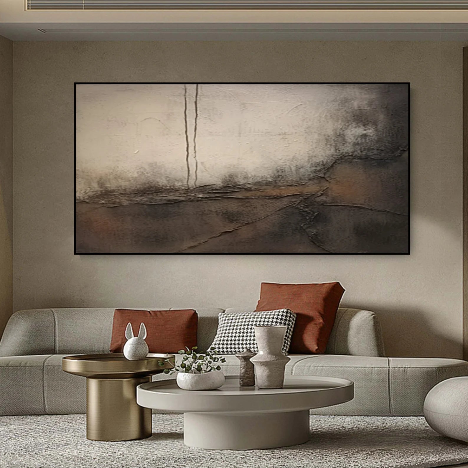 Textured Monochrome Abstract | Subtle Luxe