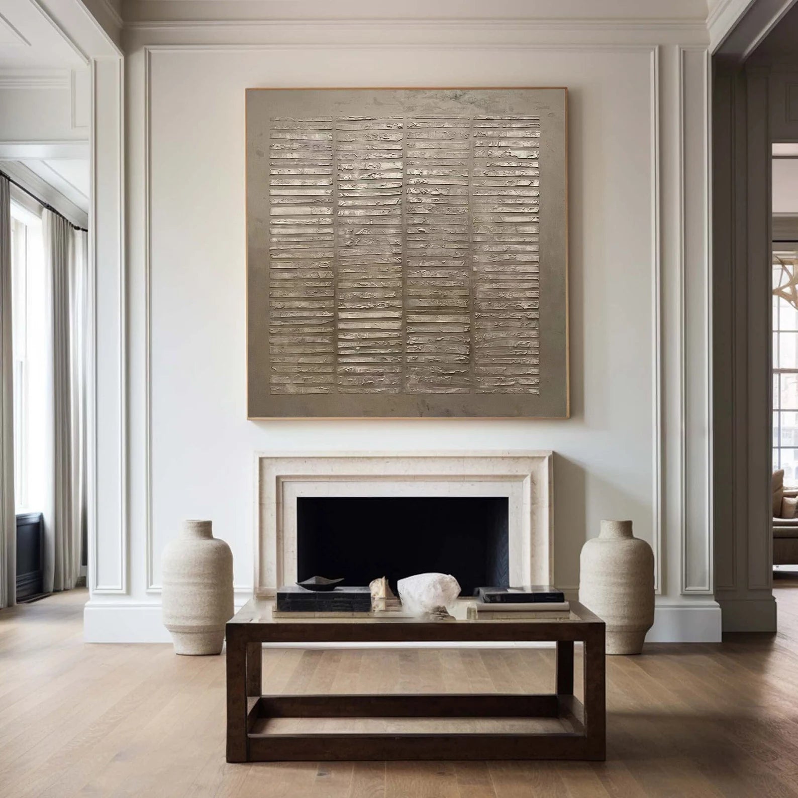 Textured Neutral Sophistication | Gray Beige