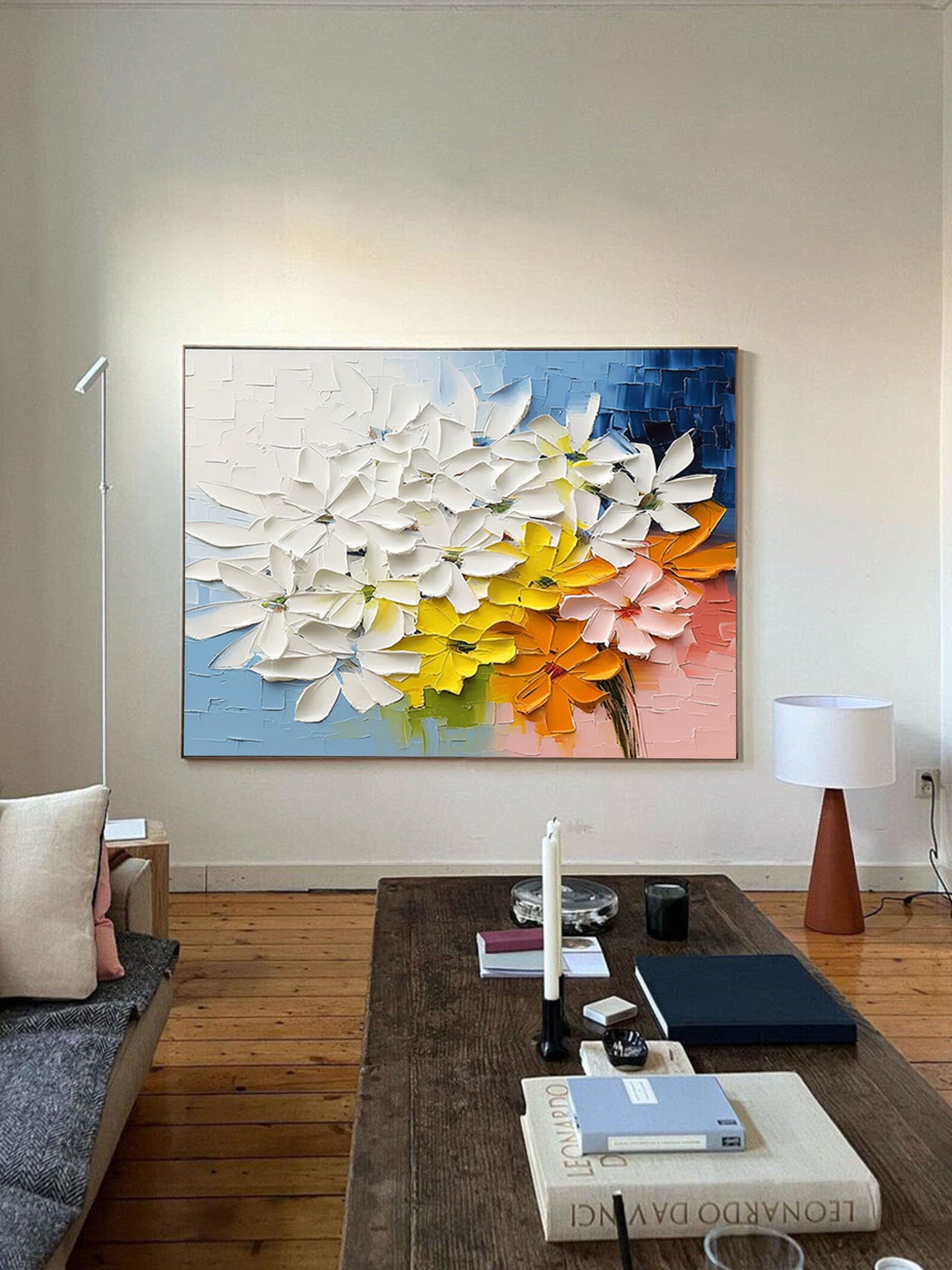 Textured Floral Vibrance | Multi Bloom