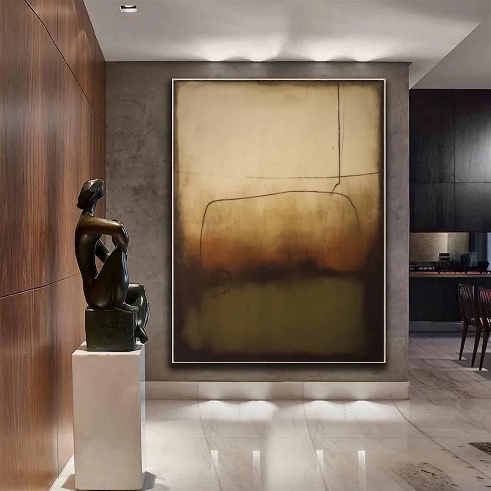 Textured Neutral Fusion | Earthy Palette