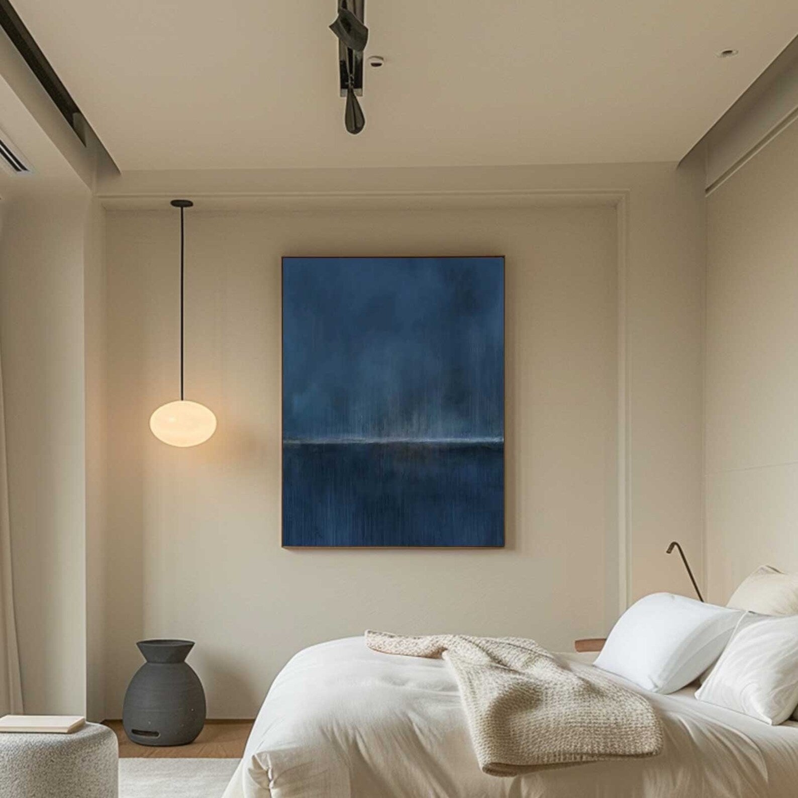 Textured Ocean Opulence | Blue Horizon