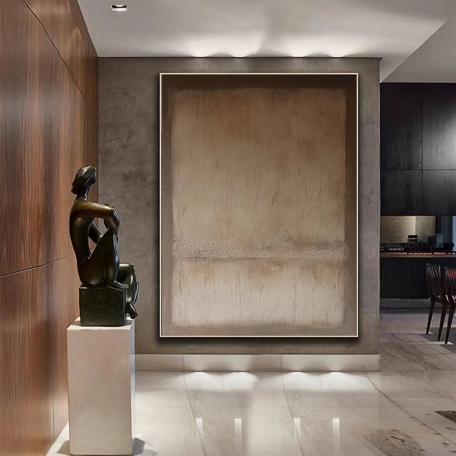 Textured Earthy Depth | Brown Hues