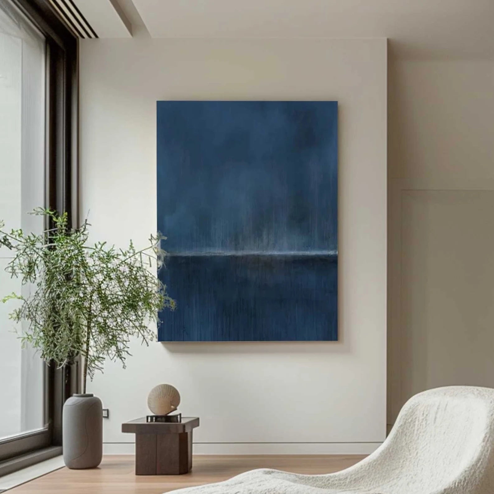 Textured Ocean Opulence | Blue Horizon