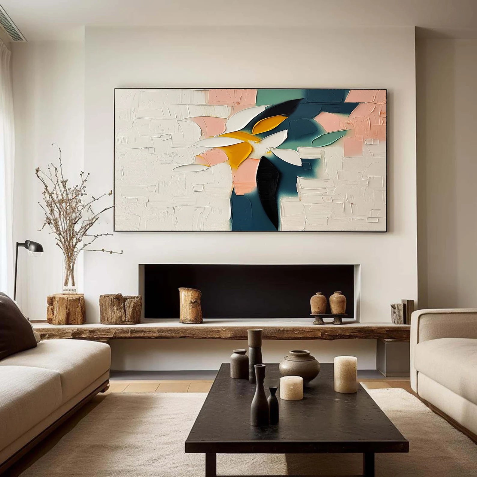 Textured Floral Whimsy | Multi Tone