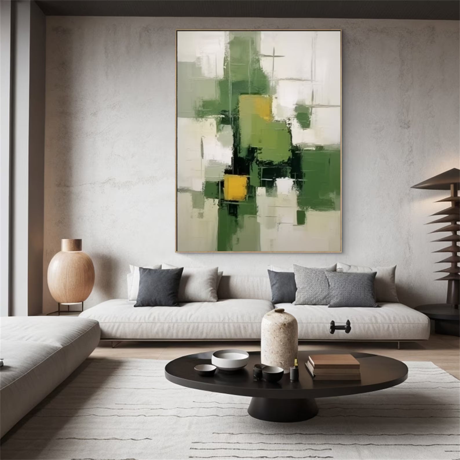 Textured Green Opulence | Nature Hues