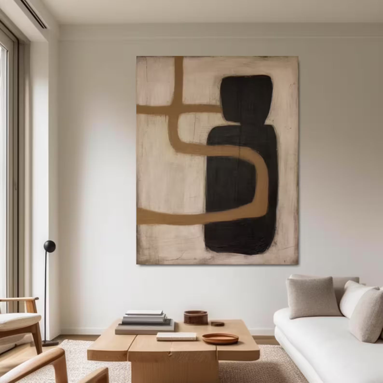 Minimalist Geometric Art | Timeless Calm