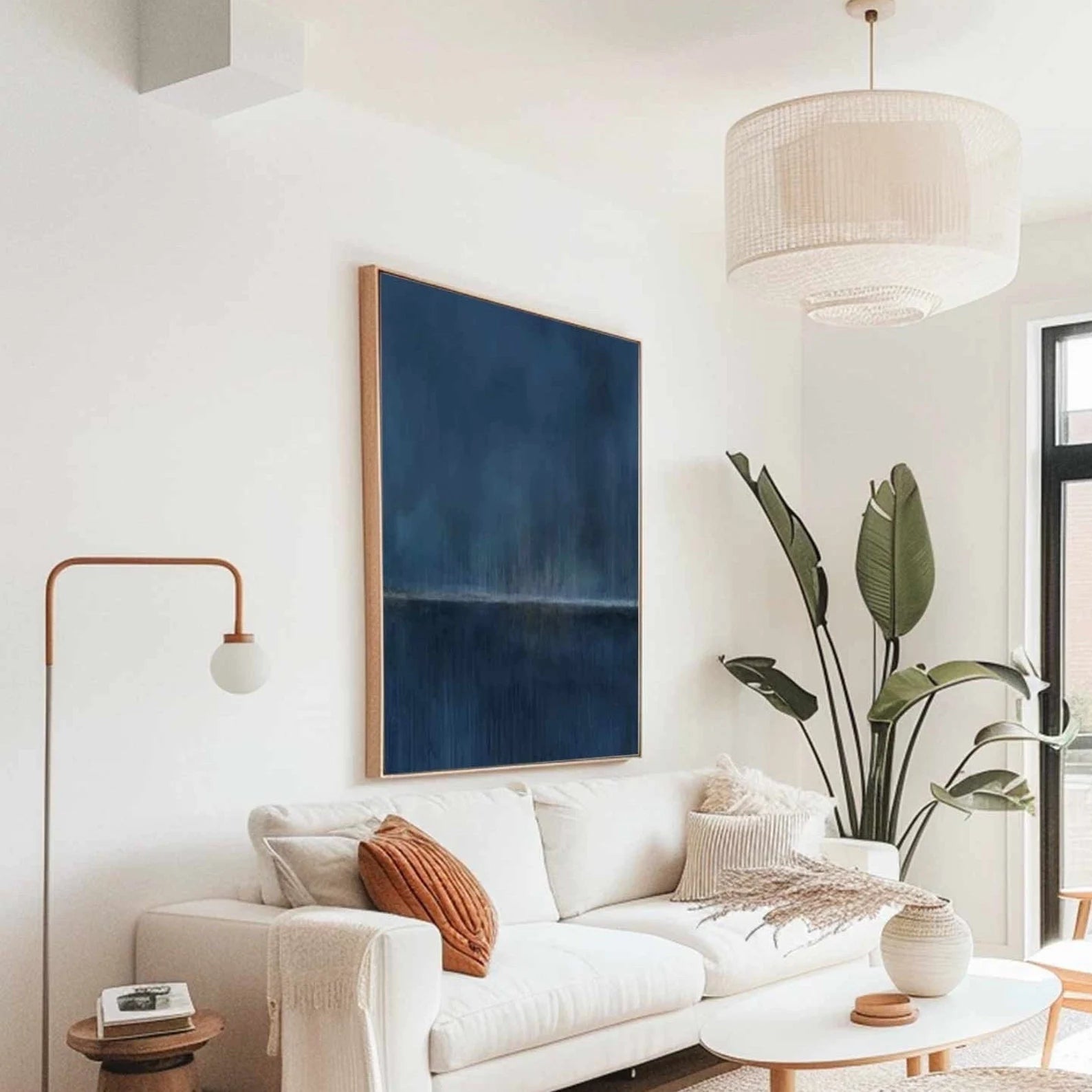 Textured Ocean Opulence | Blue Horizon