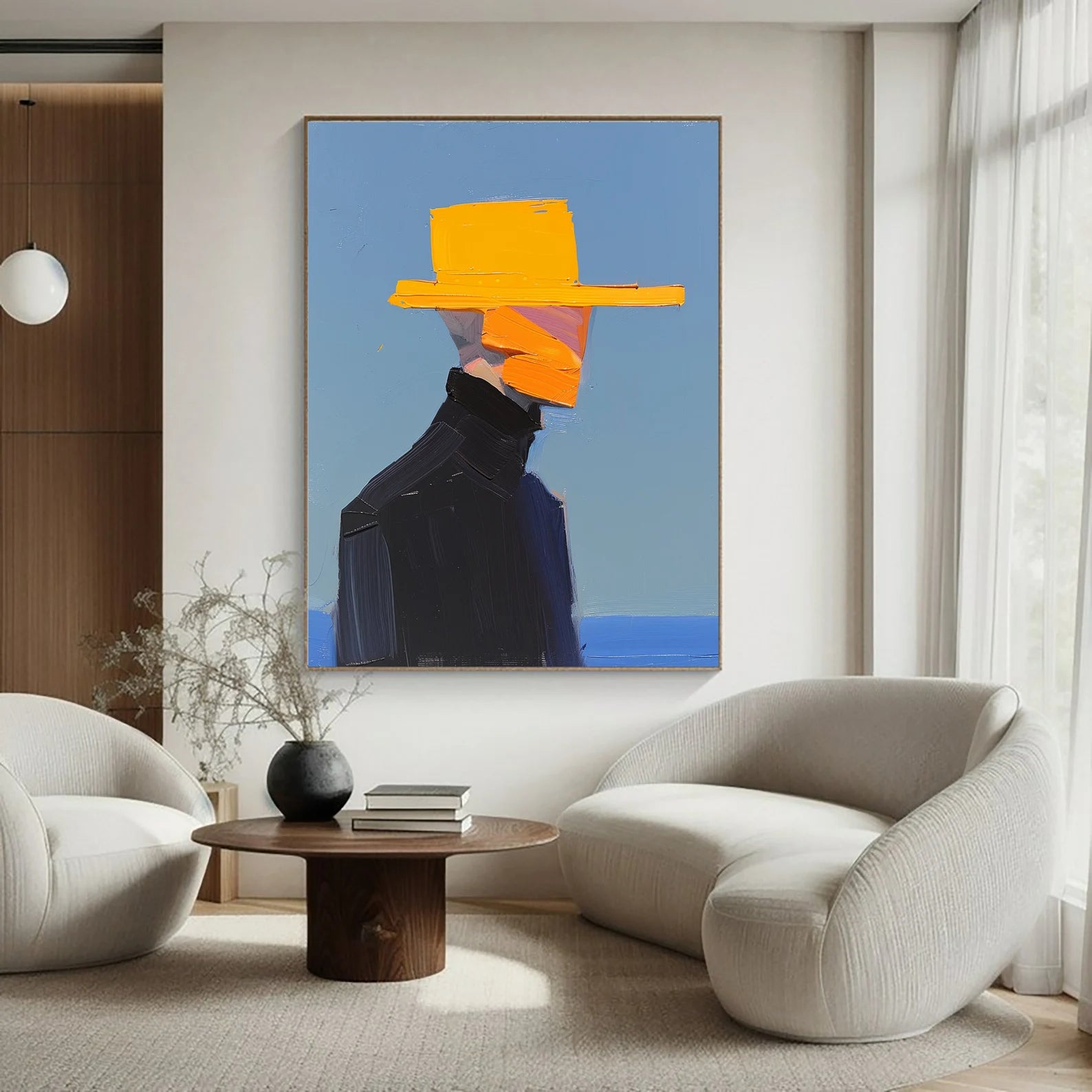 Bold Color Portrait Art | Modern Chic