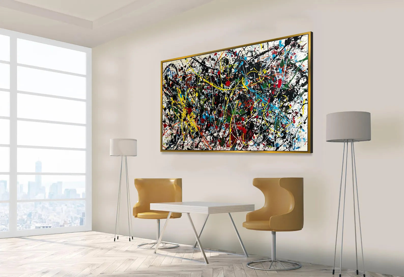 Vibrant Splatter Dynamism | Color Surge