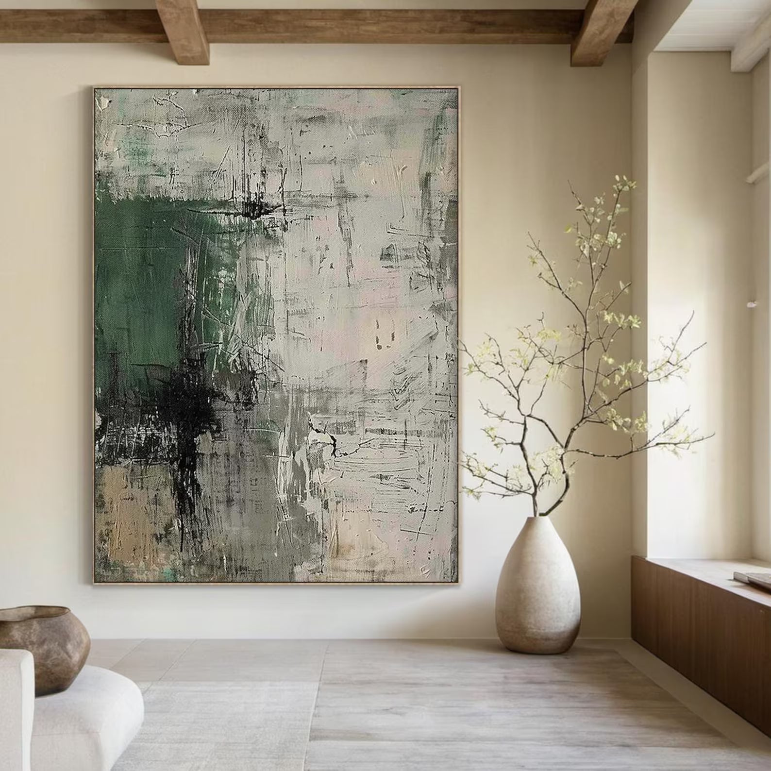 Textured Earthy Art | Subtle Sophistication