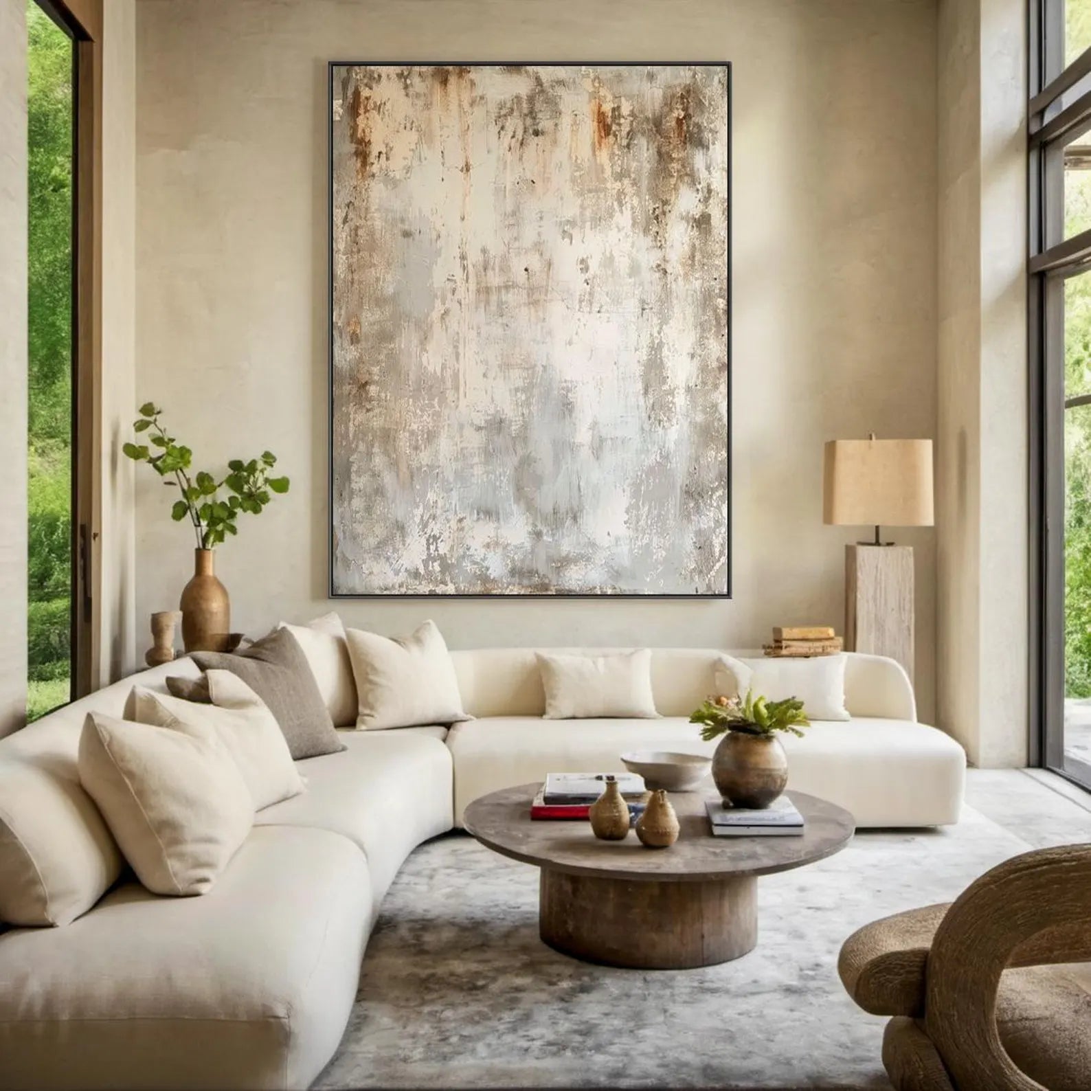 Textured Earthy Art | Subtle Grace