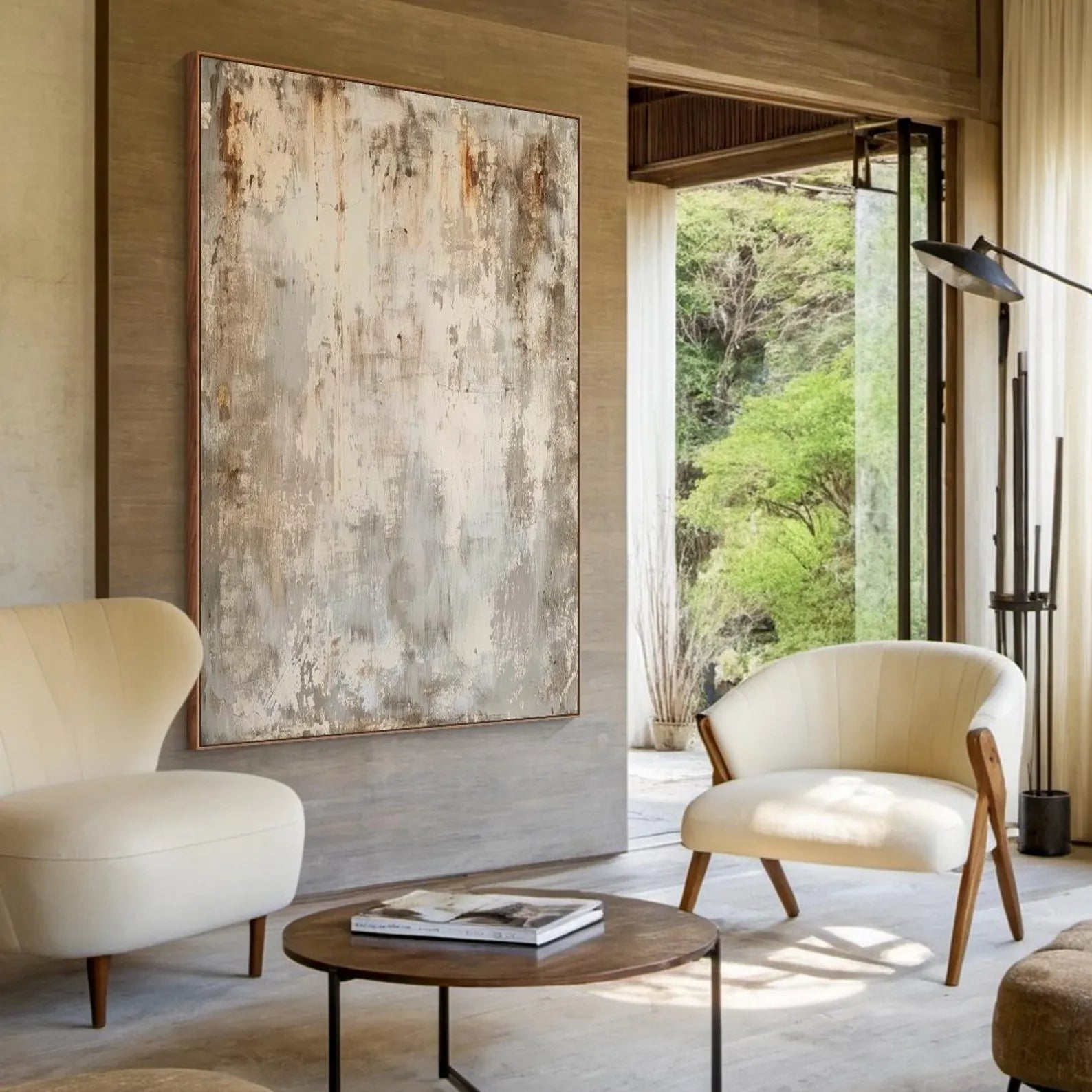 Textured Earthy Art | Subtle Grace