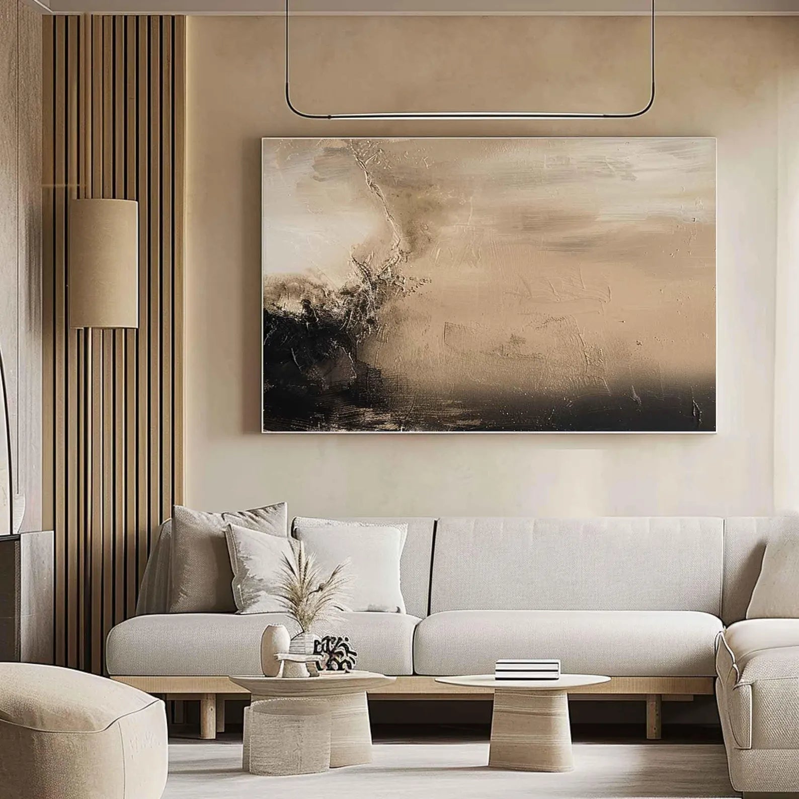 Textured Landscape Abstract | Elegant Luxe
