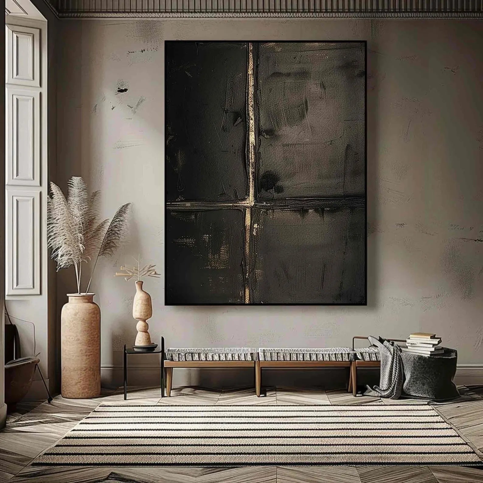 Abstract Geometric Art | Golden Divide
