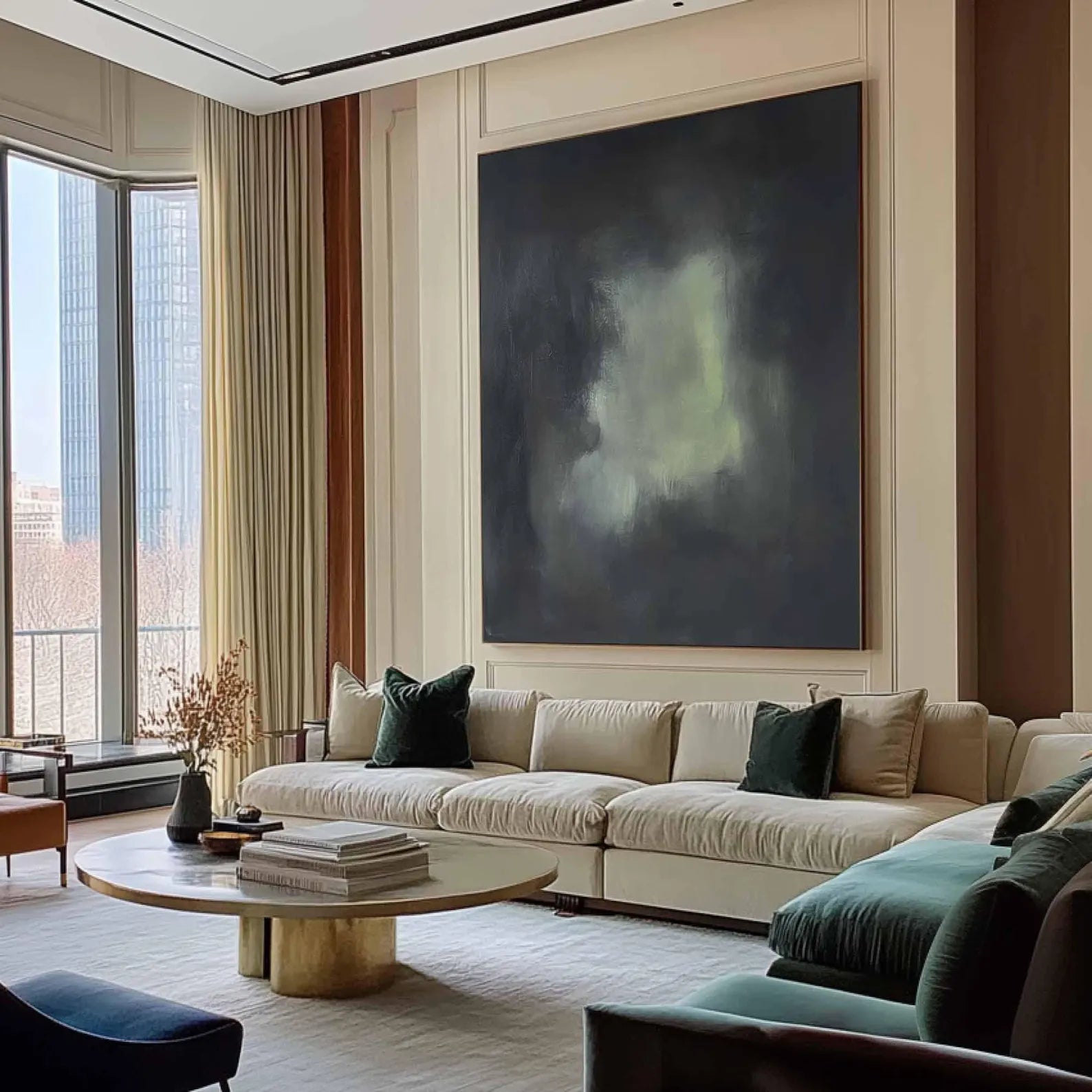 Textured Moody Abstract | Subtle Luxe