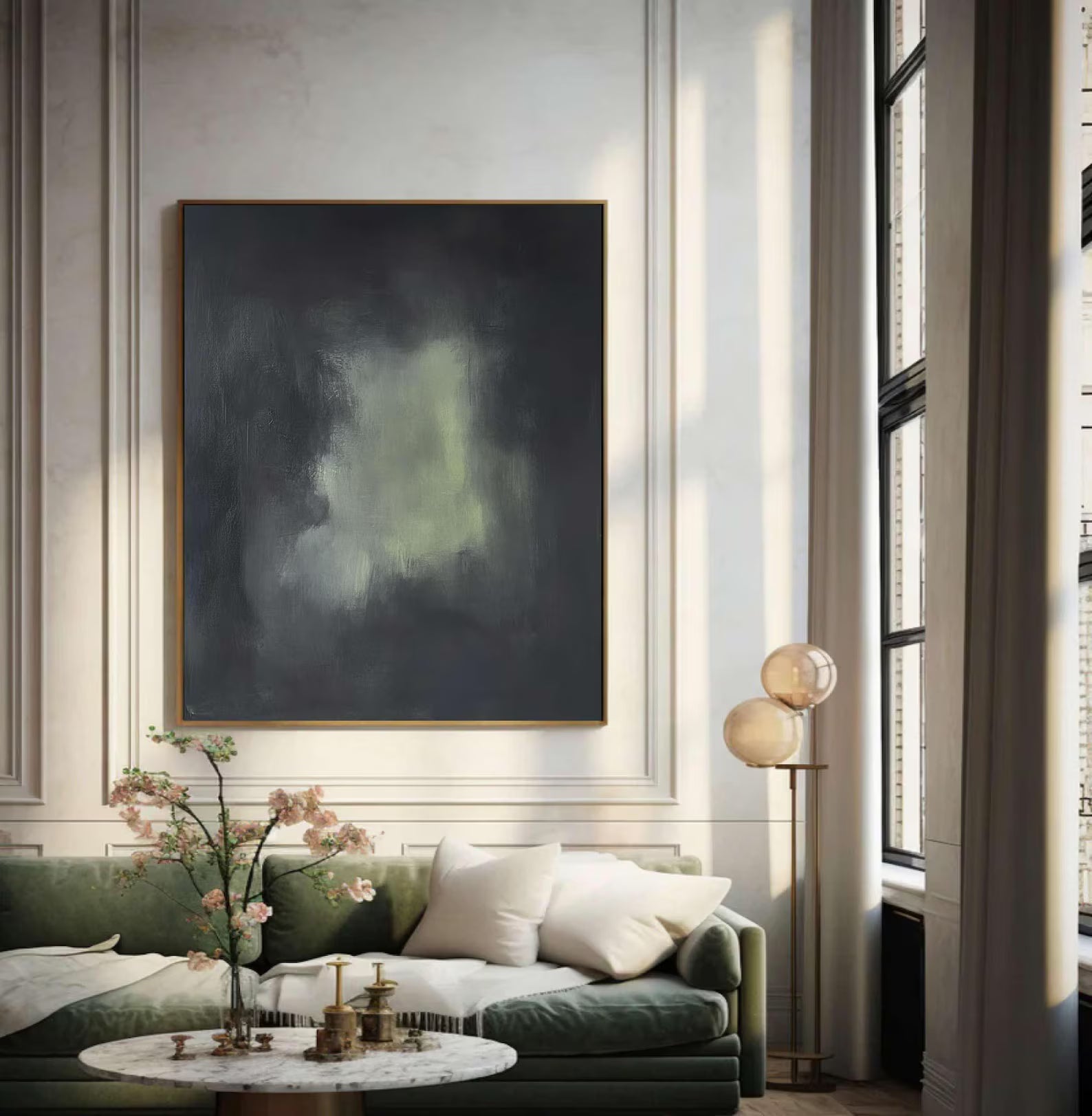 Textured Moody Abstract | Subtle Luxe