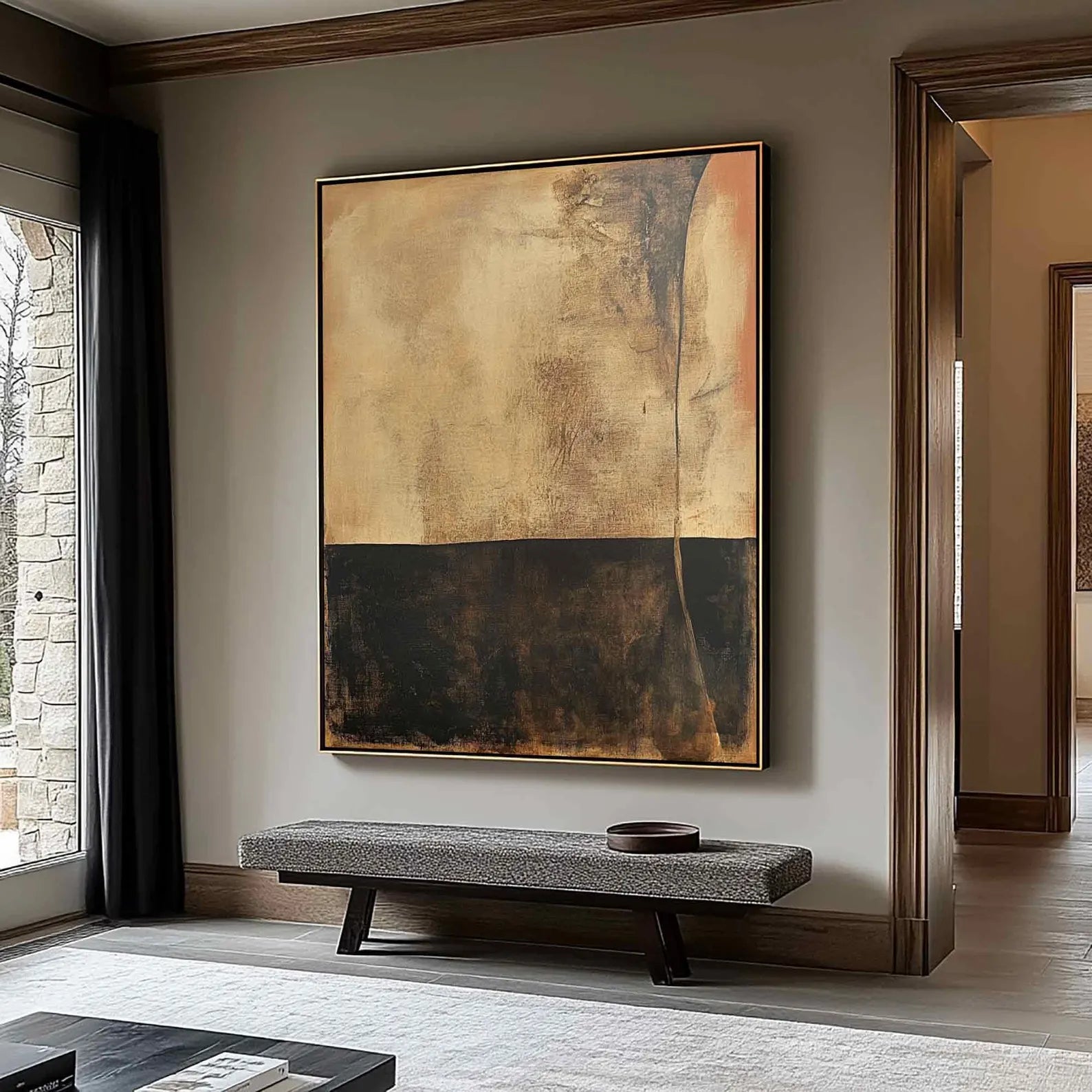 Textured Minimalist Art | Subtle Elegance