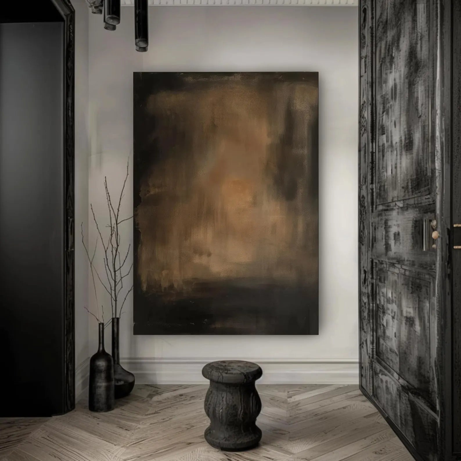 Textured Minimalist Abstract Art | Subtle Sophistication