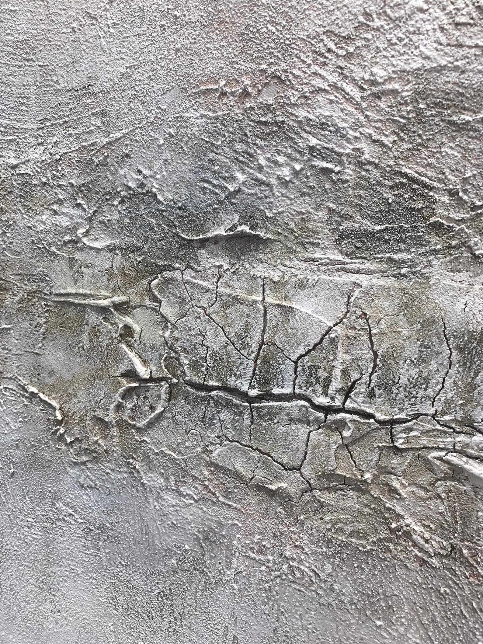 Textured Monochrome Serenity | Grey White