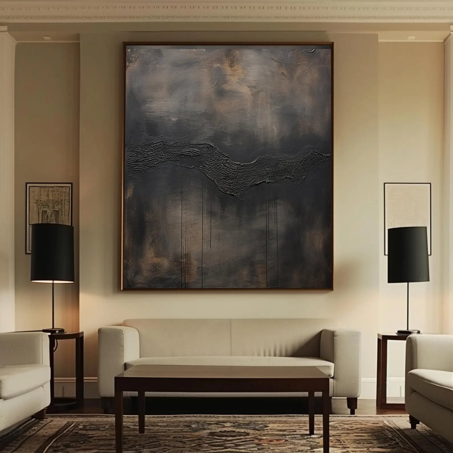 Textured Minimalist Abstract Art | Subtle Depth