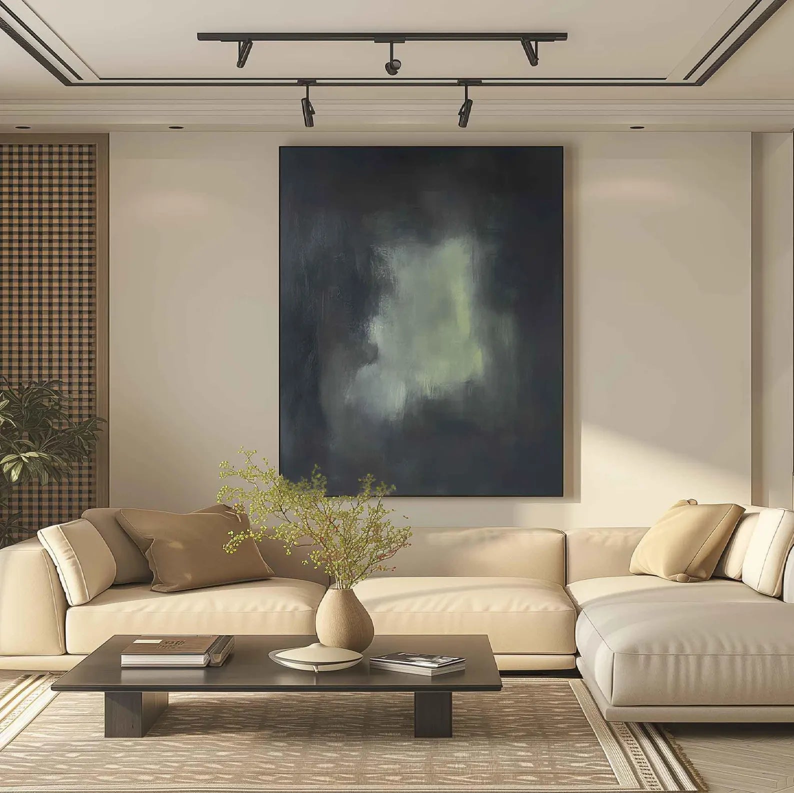 Textured Moody Abstract | Subtle Luxe