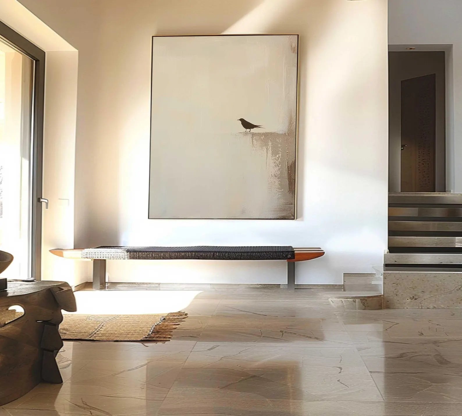 Textured Minimalist Abstract | Serene Luxe