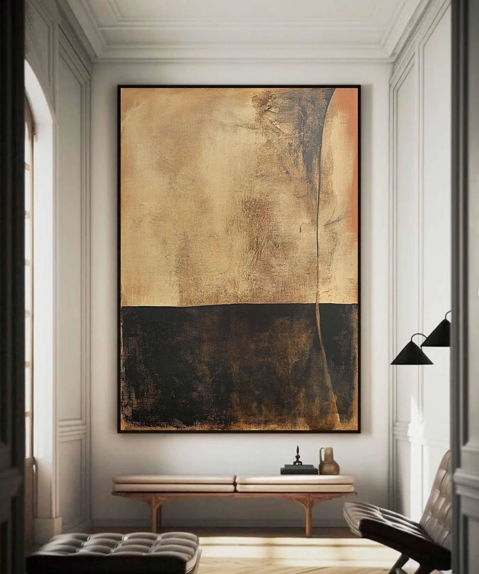 Textured Minimalist Art | Subtle Elegance