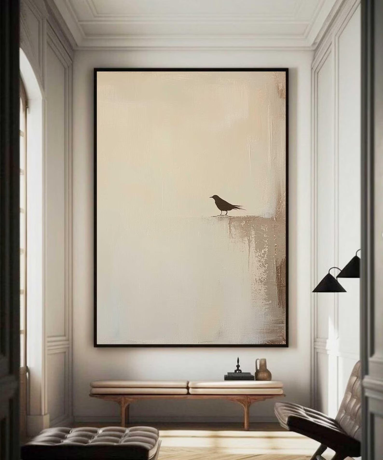 Textured Minimalist Abstract | Serene Luxe