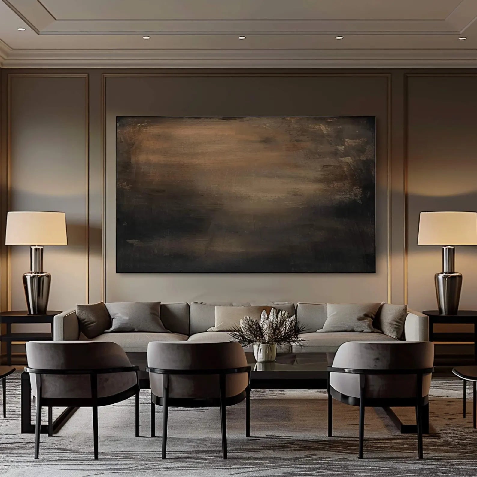 Minimalist Abstract Art | Subtle Refinement