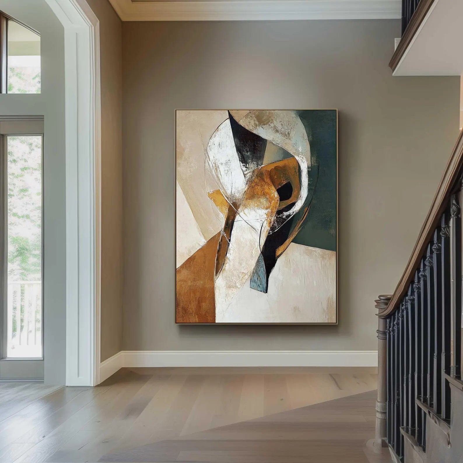 Geometric Multitone Art | Artistic Dynamism