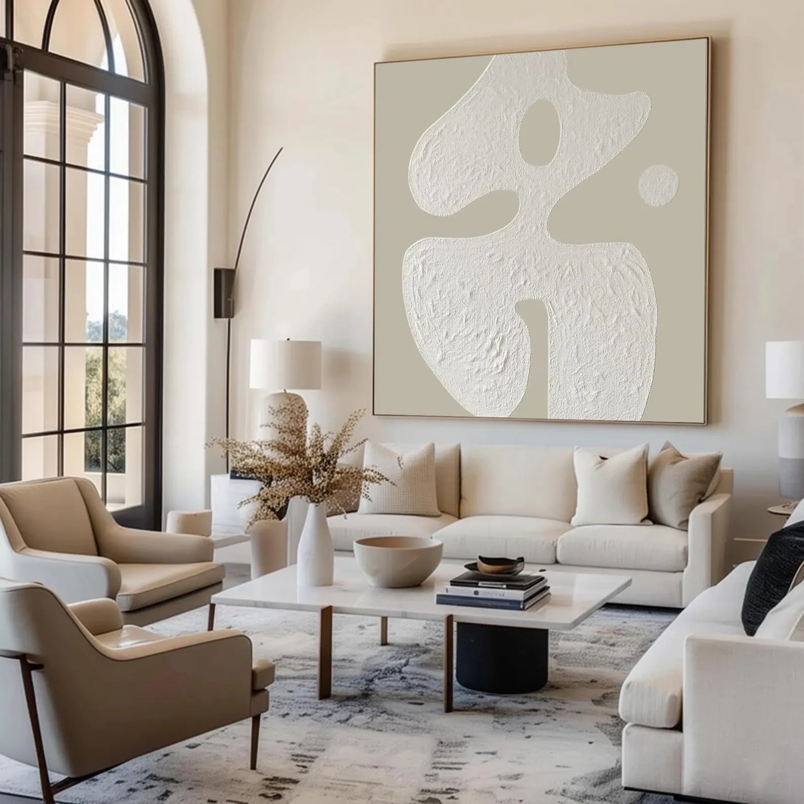 Textured Organic Art | Understated Elegance