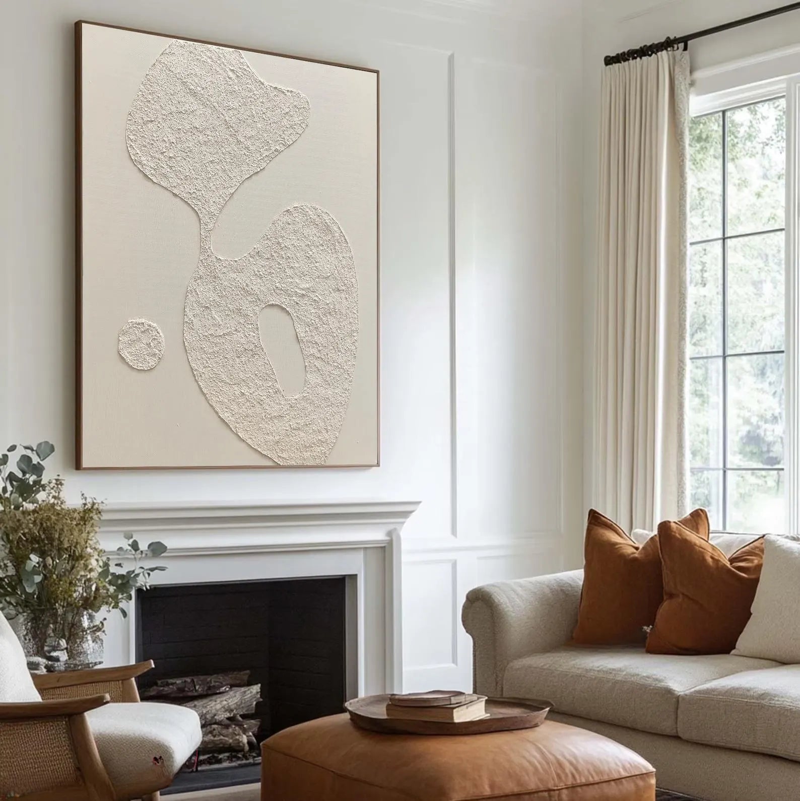 Textured Organic Art | Serene Charm