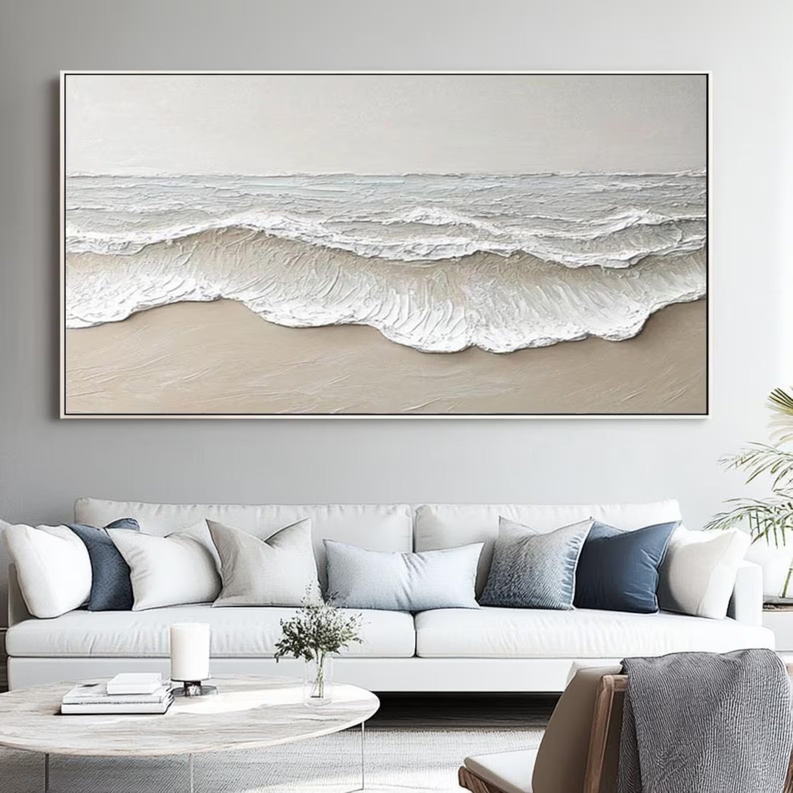 Textured Ocean Surge | Creamy Foam