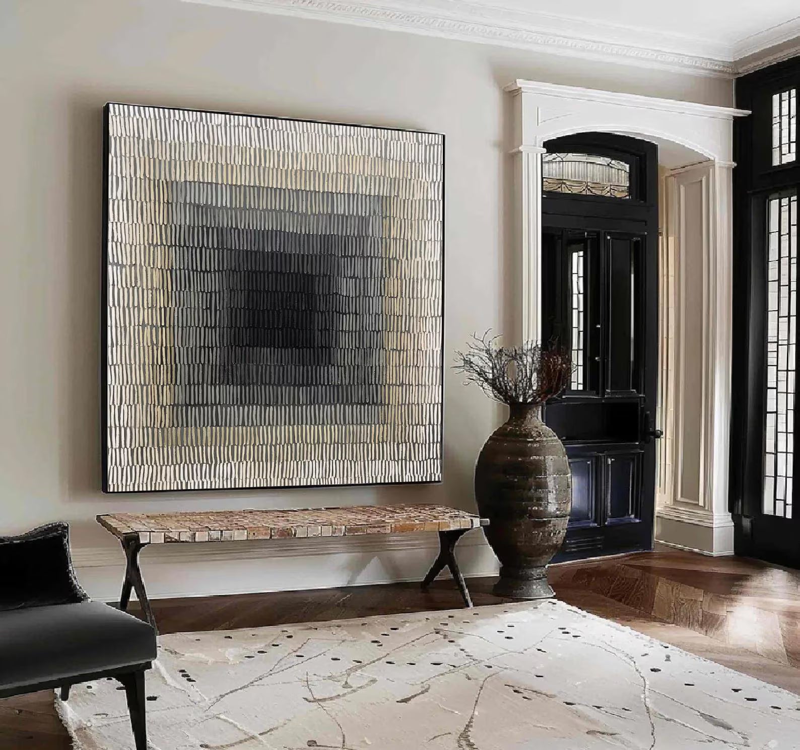 Textured Tonal Art | Polished Tranquility