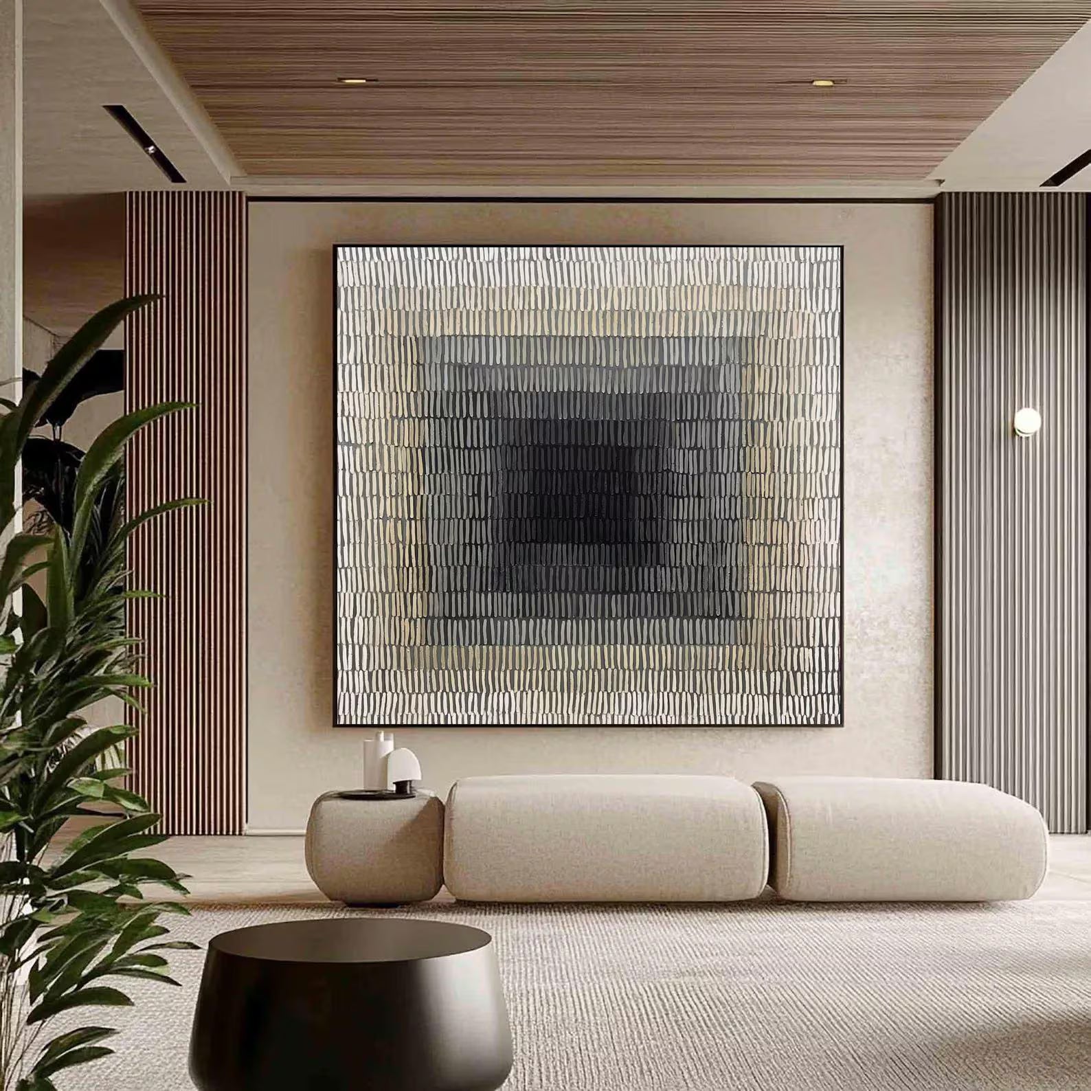 Textured Tonal Art | Polished Tranquility