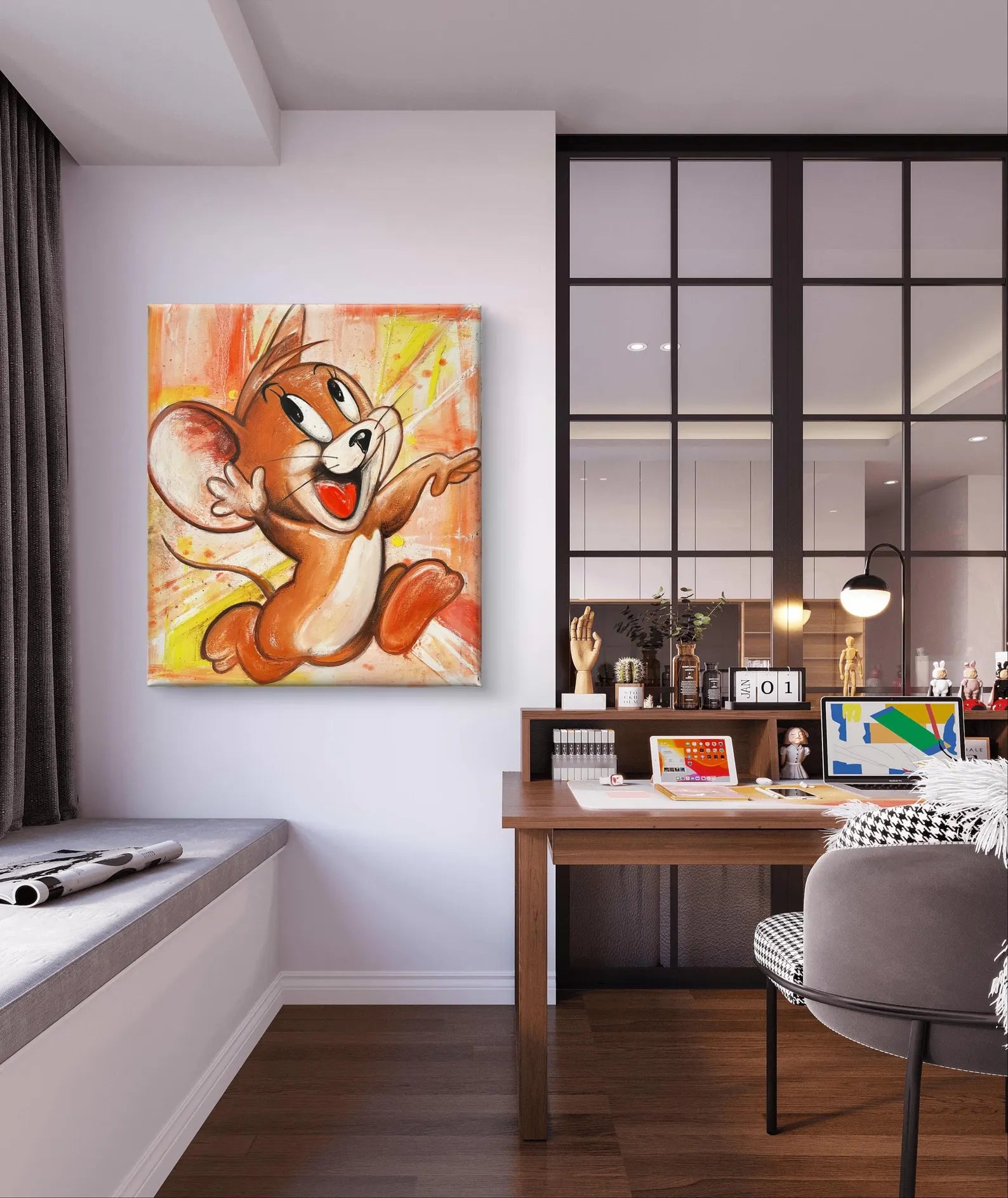 Playful Jerry Vitality | Cheerful Leap