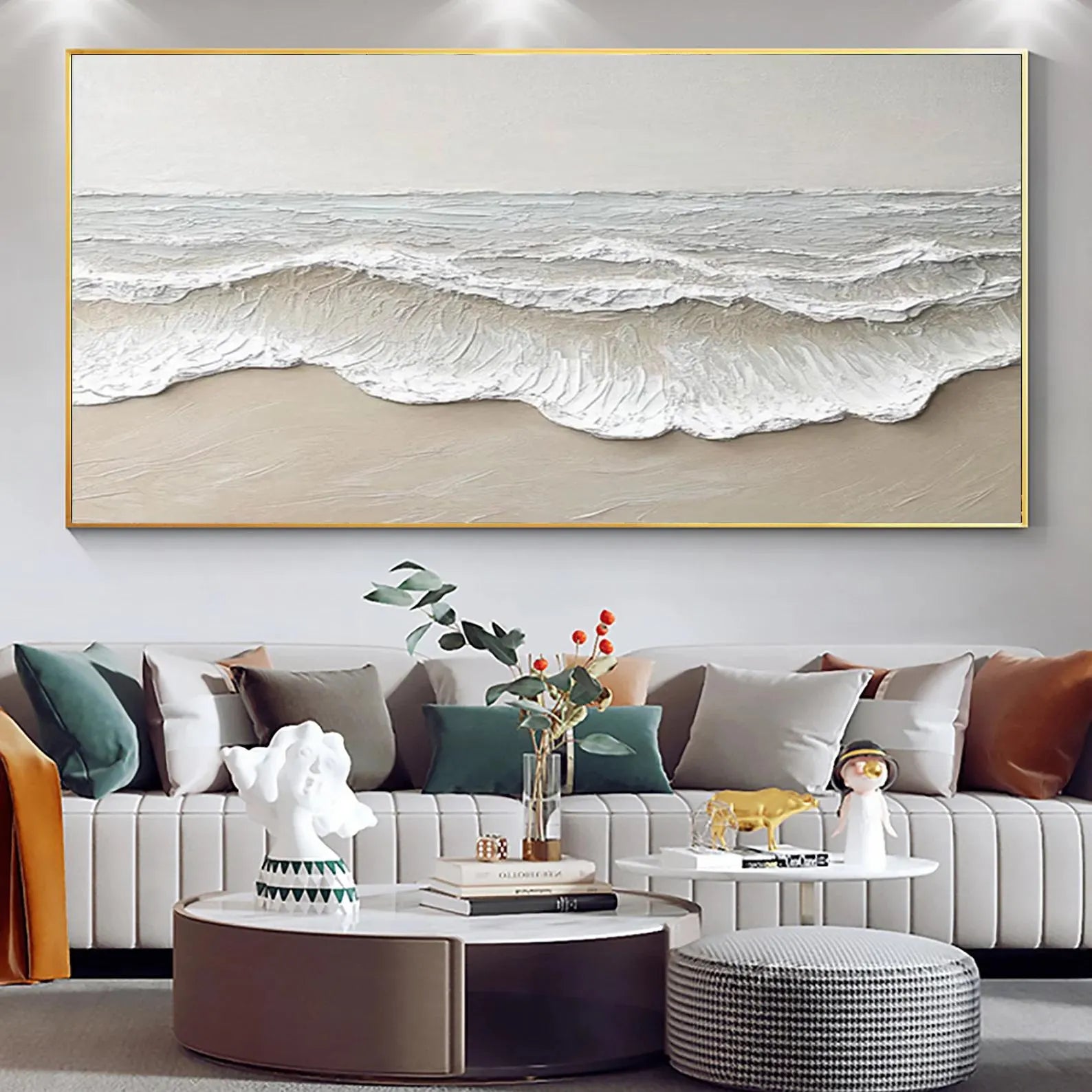 Textured Ocean Surge | Creamy Foam