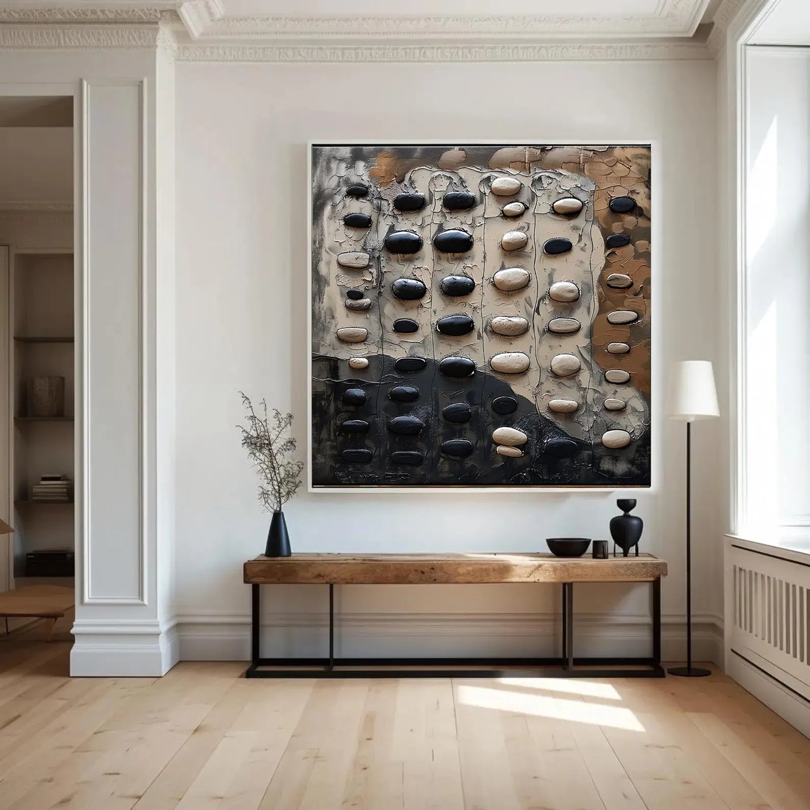 Textured Pebble Art | Elegant Earthiness